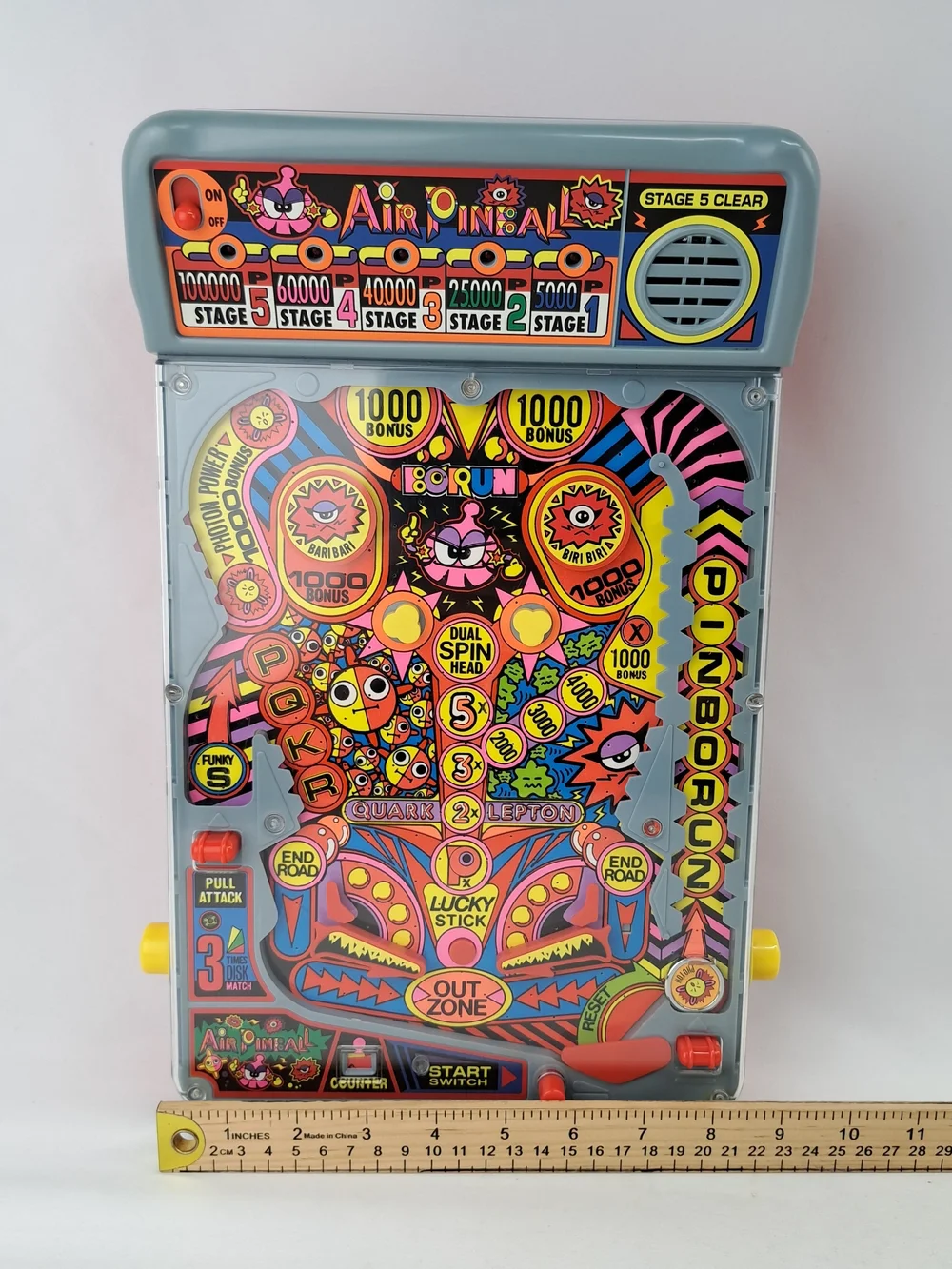 Air Pinball Handheld Game - Vibrant Multi-Color